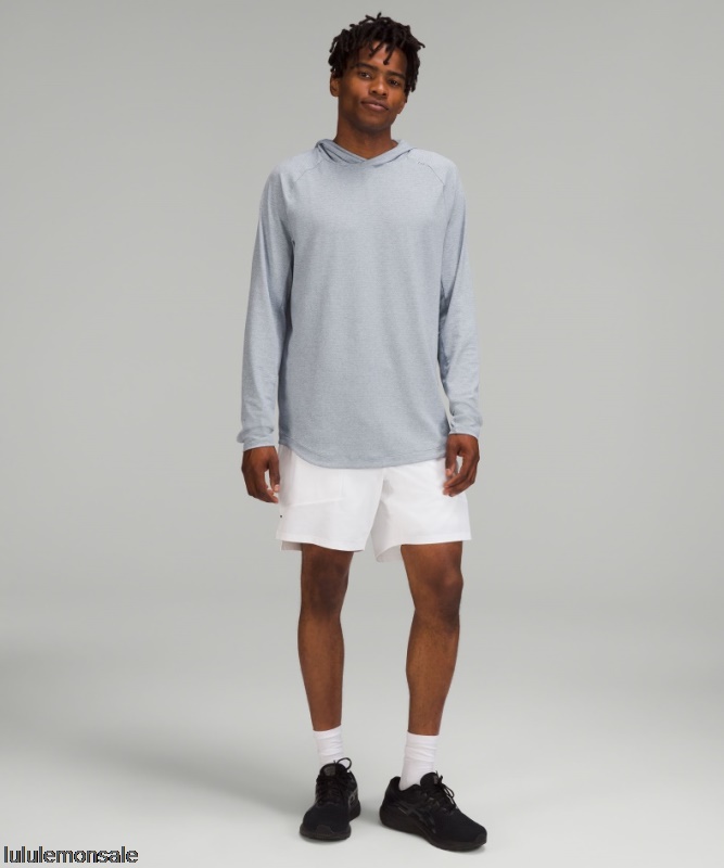 Lululemon Deutschland DELULU644 | Heathered Chambray Drysense Trainings Hoodie